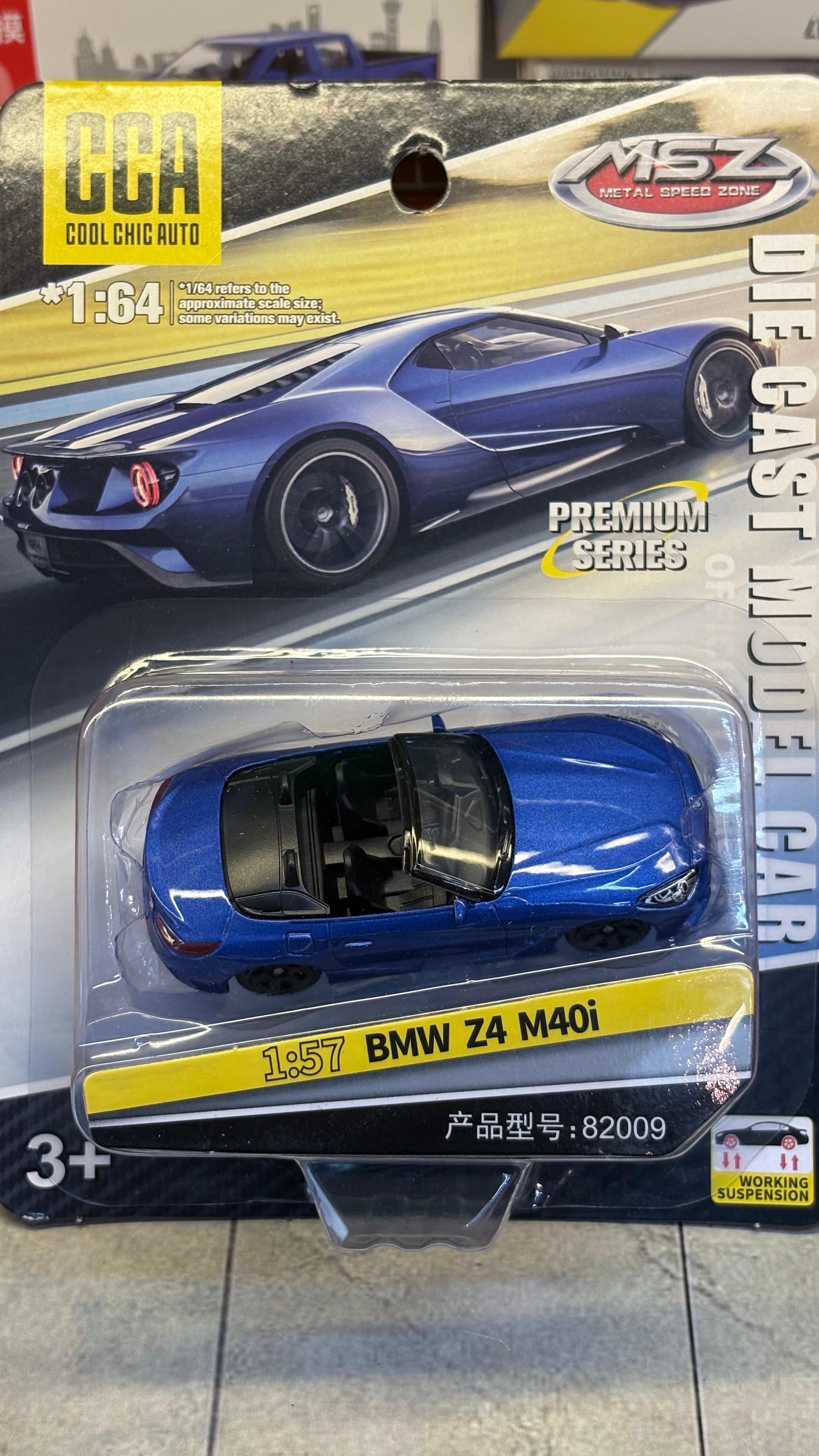 CCA Official Licensed BMW Z4 M40i 1:57 Scale