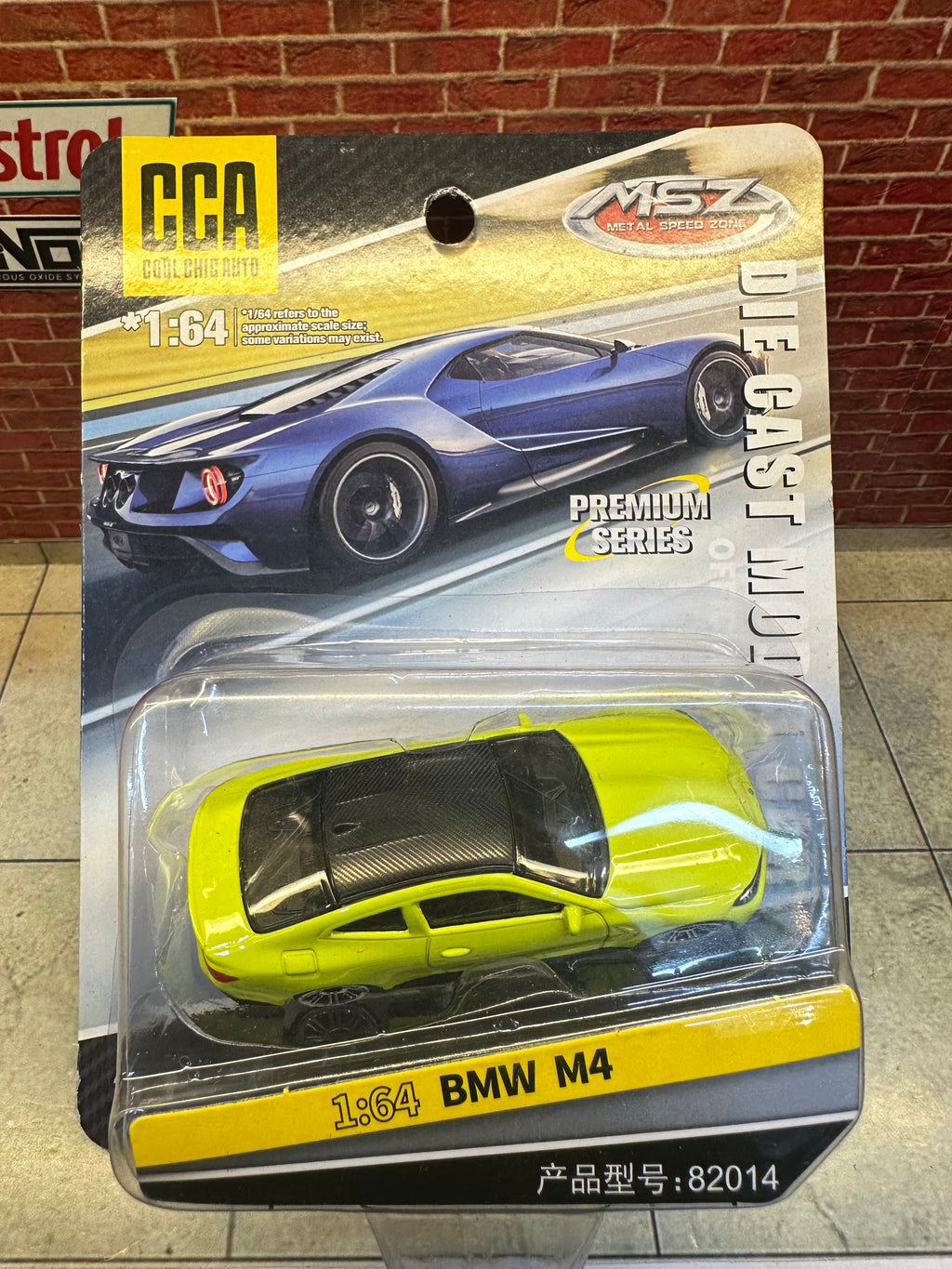 CCA Official Licensed BMW M4 1:64 Scale