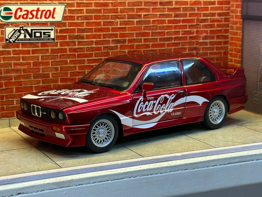 BMW M3 E30 COCOCOLA EDITION 1:24 SCALE