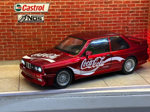 BMW M3 E30 COCOCOLA EDITION 1:24 SCALE