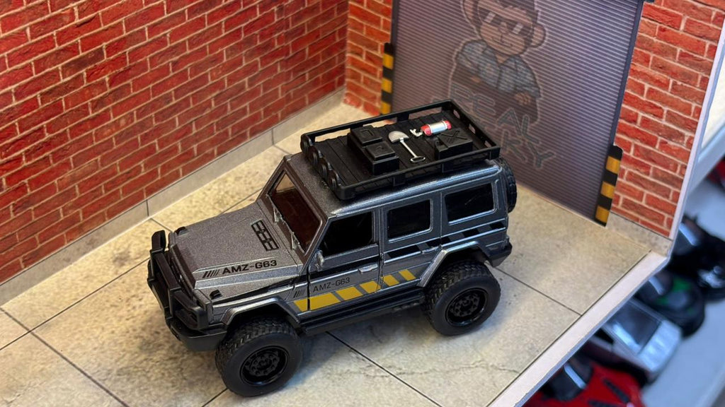 MERCEDES G WAGON BRABUS EDITION OFFROAD JEEP 1:36 SCALE