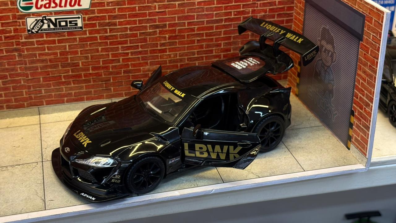 Toyota GR Supra (A90) Liberty Walk (LBWK) 1:24 Scale