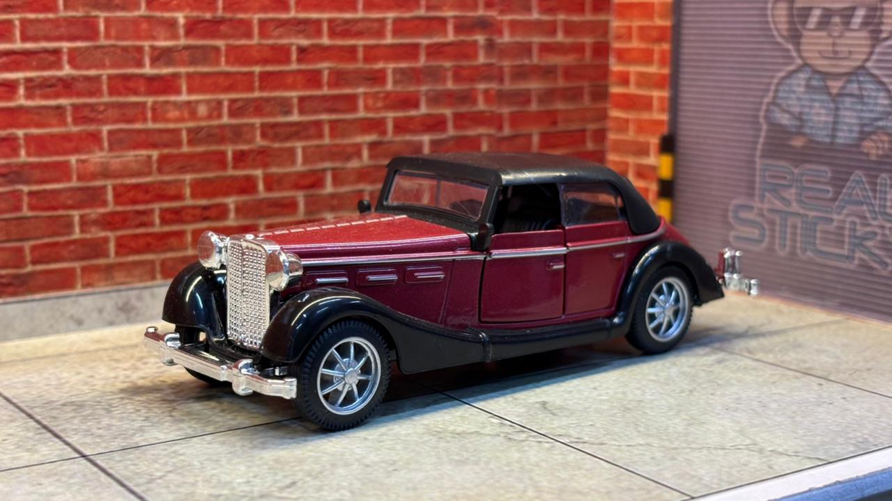 VINTAGE 1:36 SCALE WINE RED
