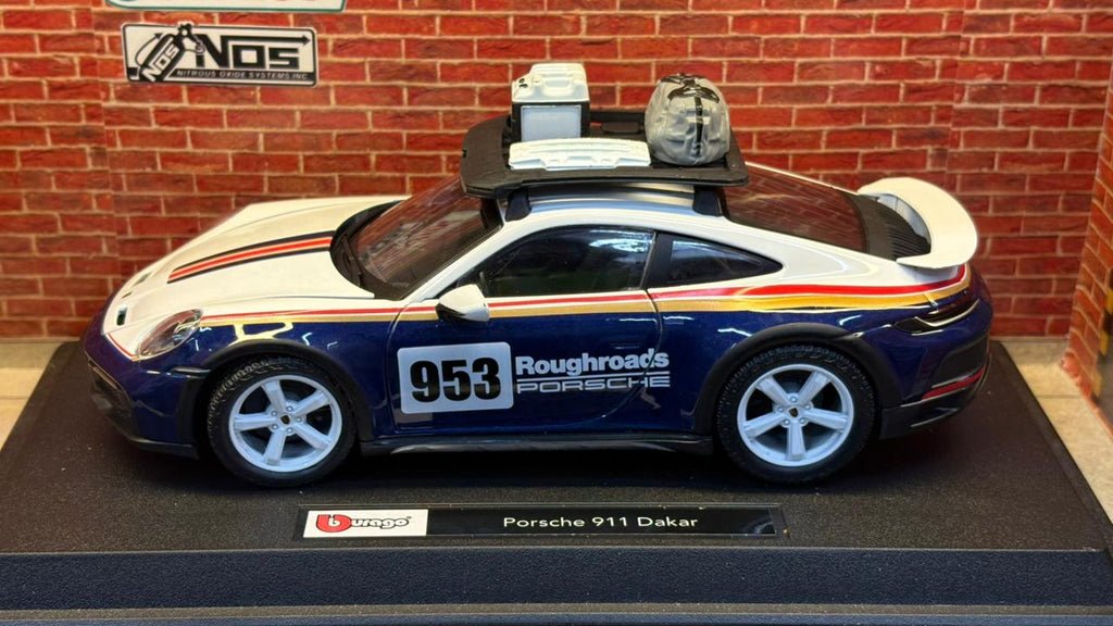 Bburago 1:24 Porsche 911 Dakar Official Licensed