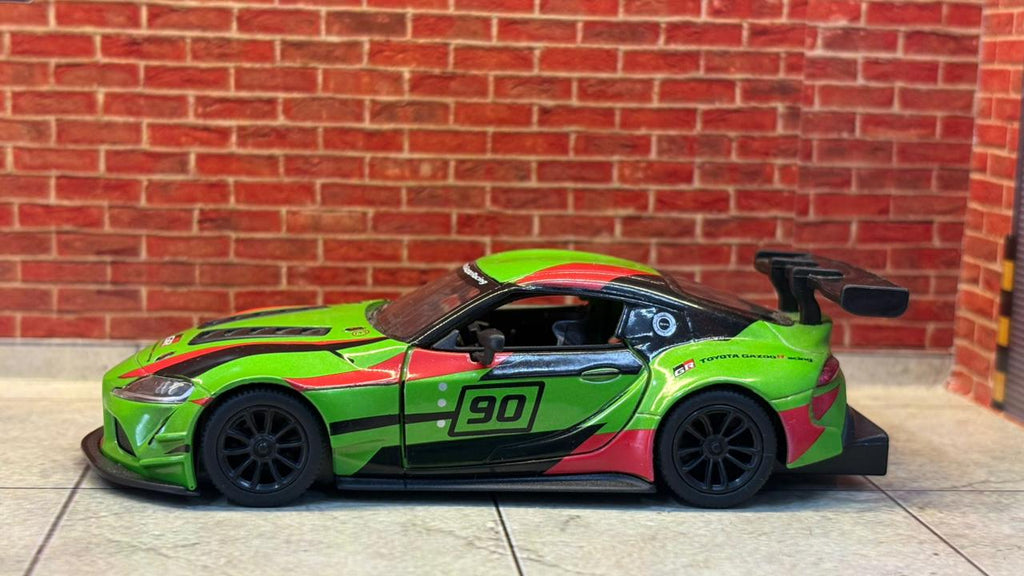 Kinsmart Official LicensedToyota GR Supra (A90) Gazoo Racing Edition – 1:36 Scale