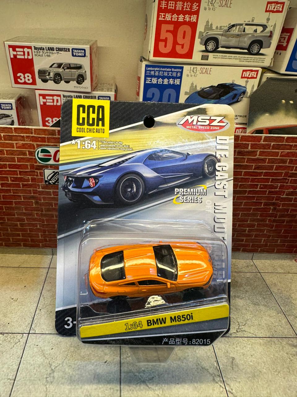 CCA OFFICIAL LICENSED  BMW M850i 1:64 SCALE