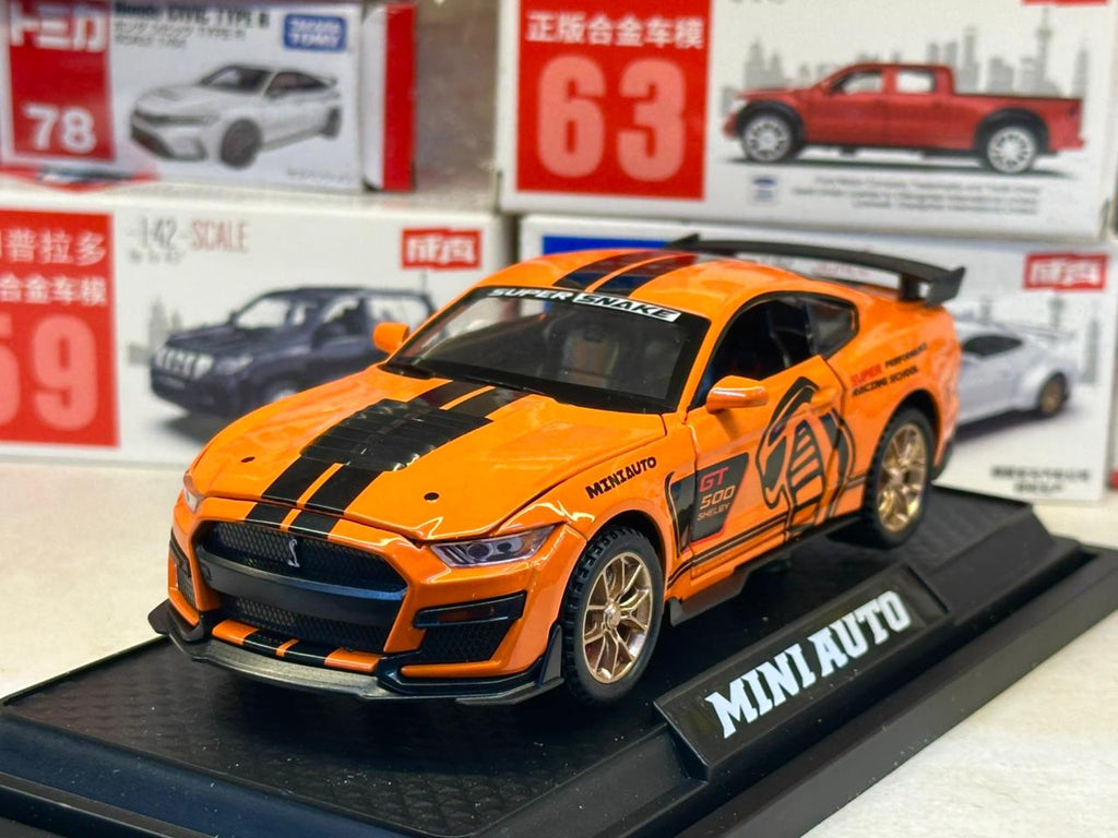 Shelby GT500 Super Snake Edition – 1:32 Scale Diecast Model with Light & Sound