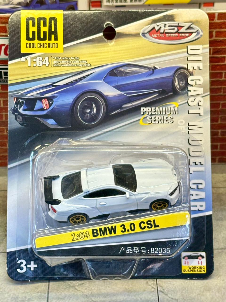 CCA 1:64 BMW 3.0 CSL Official Licensed
