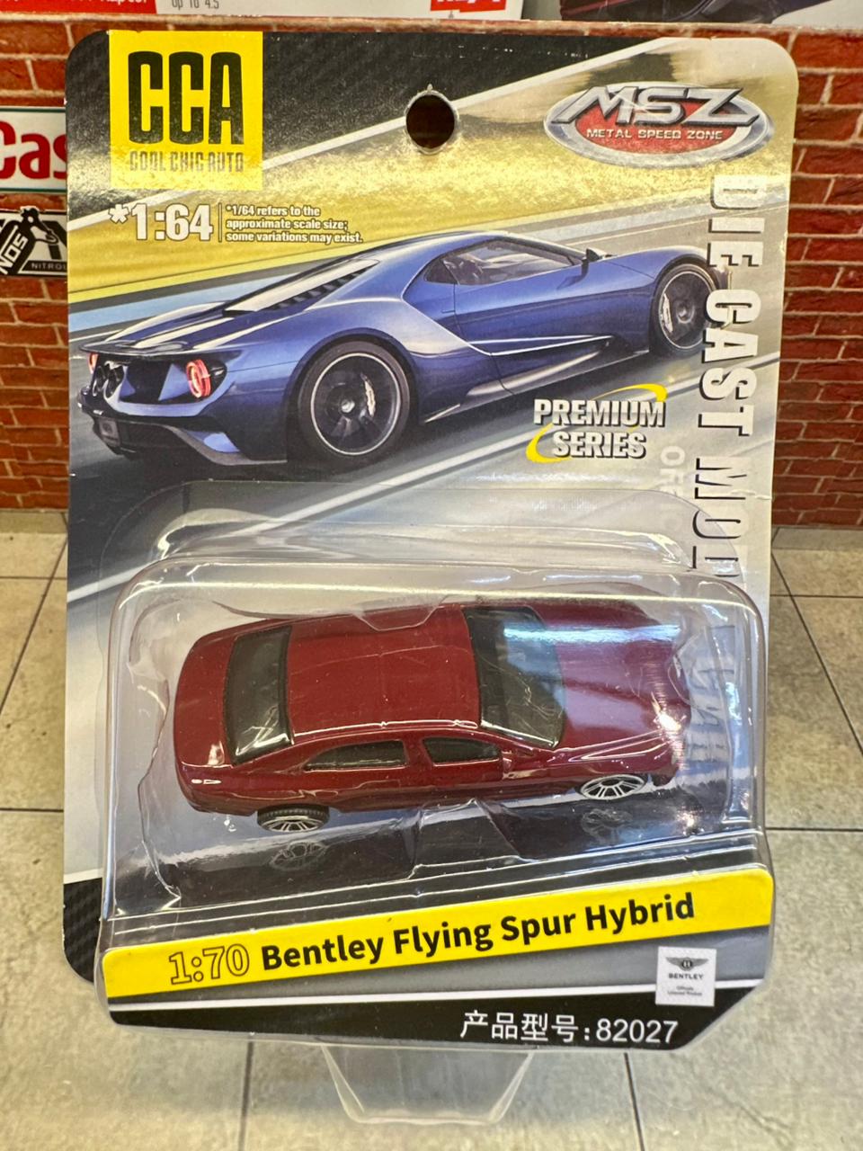 CCA Official licensed Bentley Flying Spur Hybrid 1:70 scale