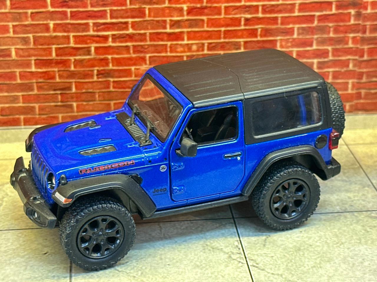 KINSMART OFFICIAL LICENSED JEEP WRANGLER RUBICON 1:36 SCALE