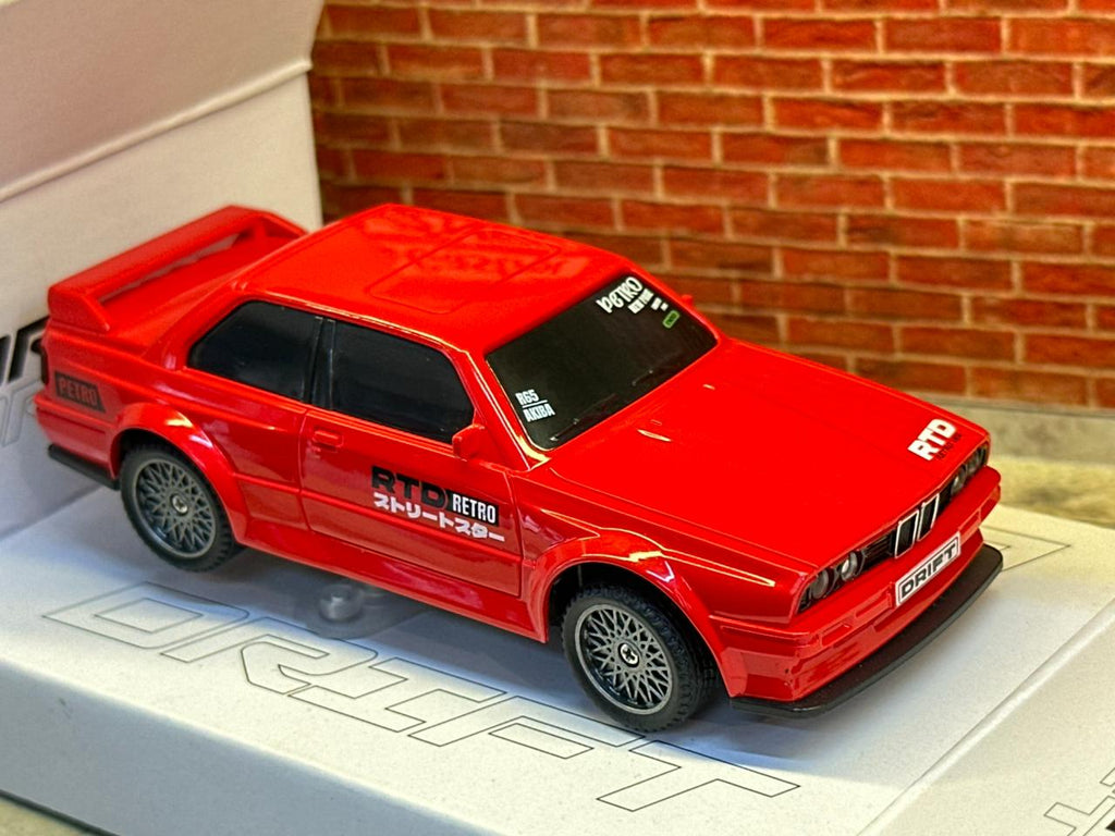 Whoosh Classic Legends BMW E30 Drift 1:43 Hobby grade RC Car 25 KM/H Speed 4WD