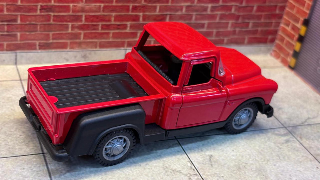1955 CHEVROLET 3100 STEPSIDE VINTAGE PICKUP TRUCK 1:36 SCALE
