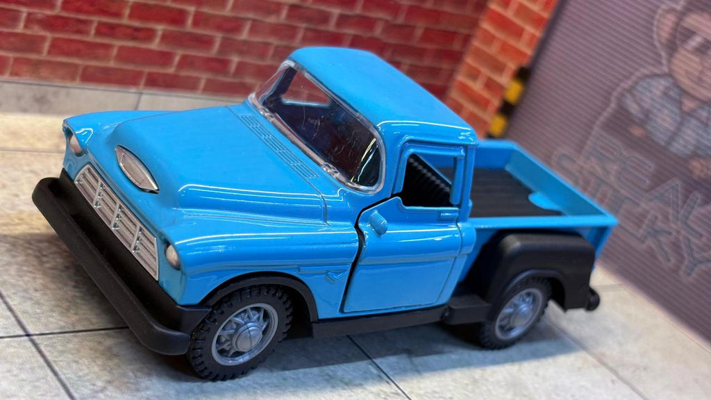 1955 CHEVROLET 3100 STEPSIDE VINTAGE PICKUP TRUCK 1:36 SCALE
