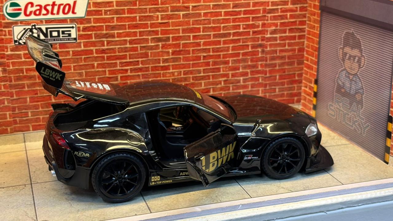 Toyota GR Supra (A90) Liberty Walk (LBWK) 1:24 Scale
