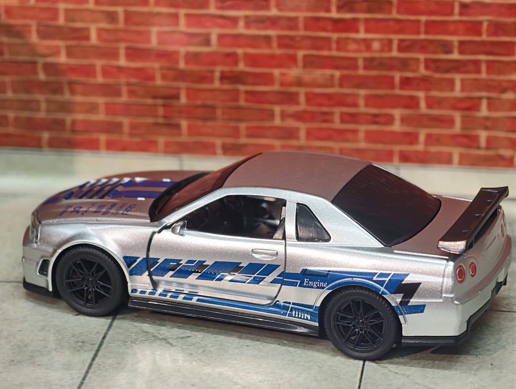 Nissan Skyline R34 1:36 Scale Premium Detailing