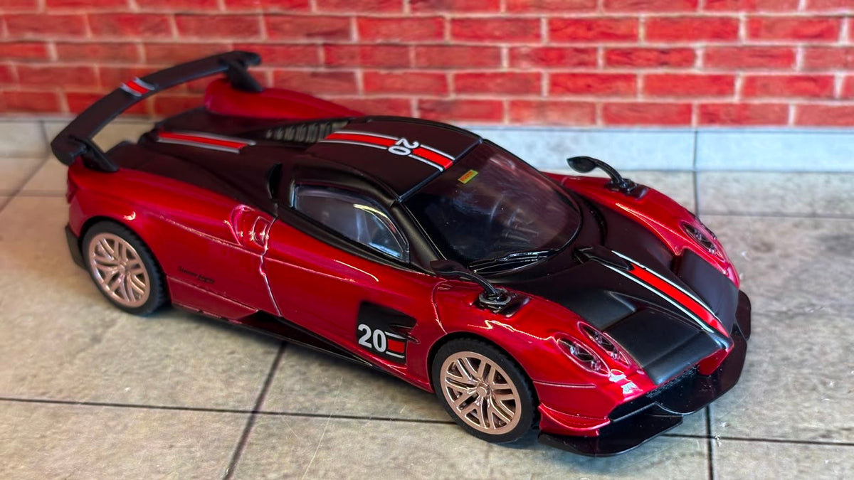 QY Official Licensed Pagani Huayra BC 1:43 Scale Premium Detailing