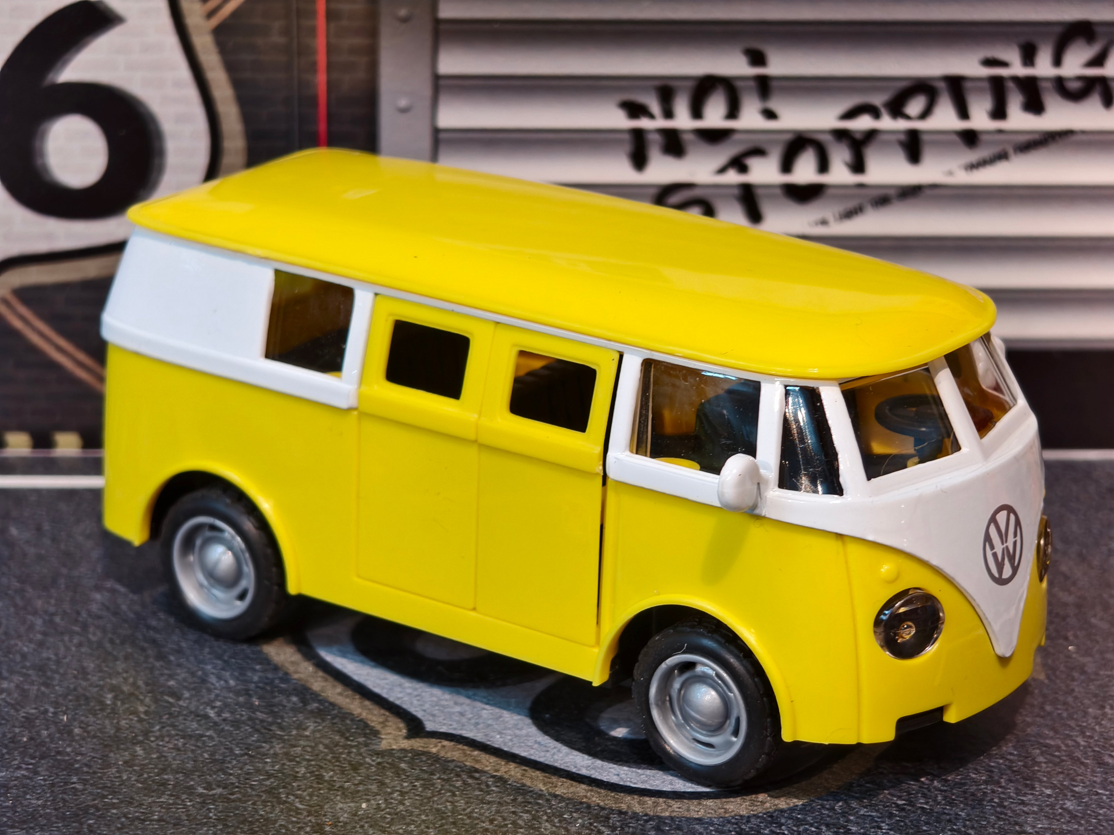Volkswagen Kombi Van 1:36 Scale with Light and Sound Box Piece