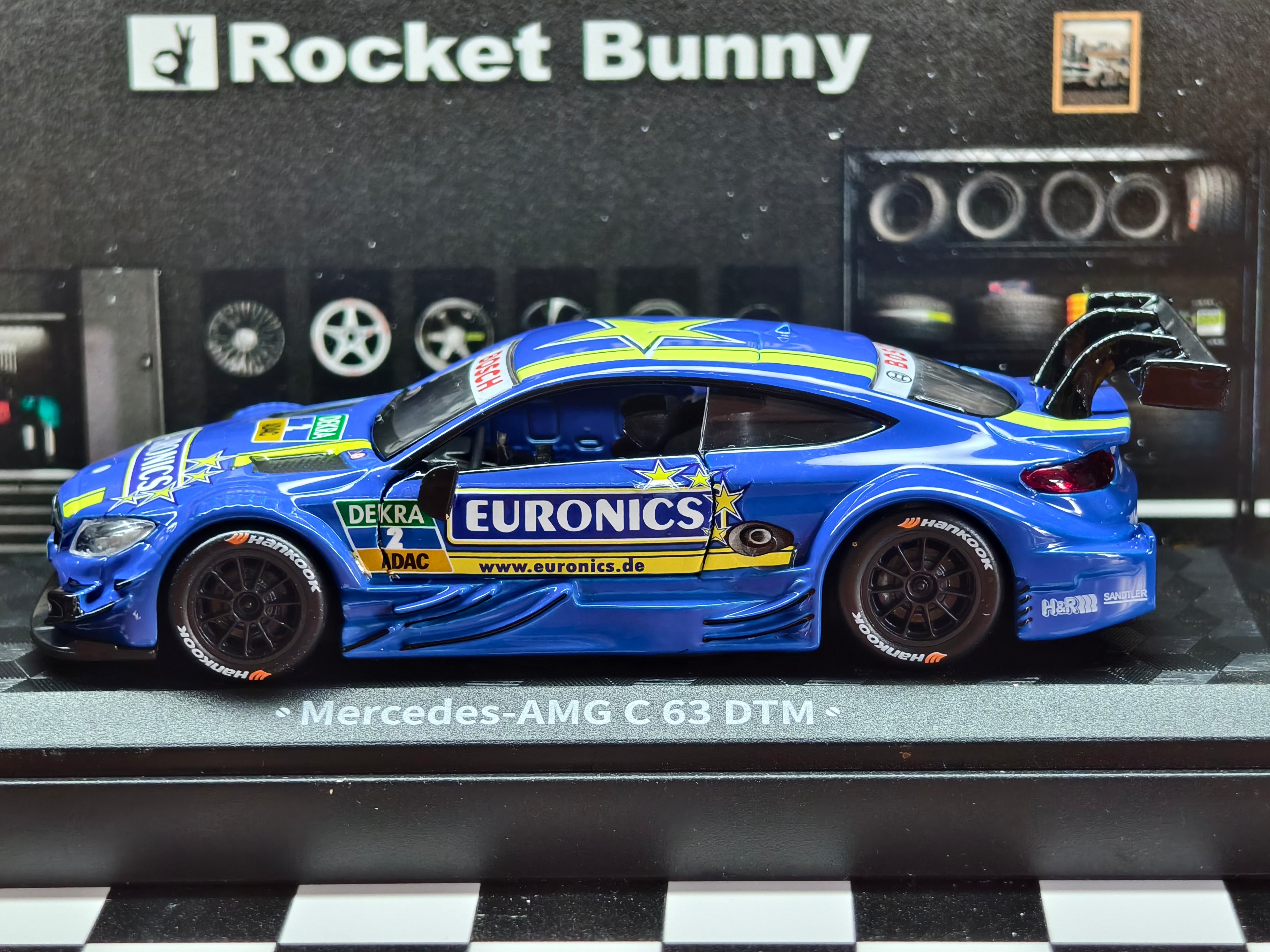 CCA Official Licensed MERCEDES AMG C 63 DTM 1:43 Scale in Acrylic Box