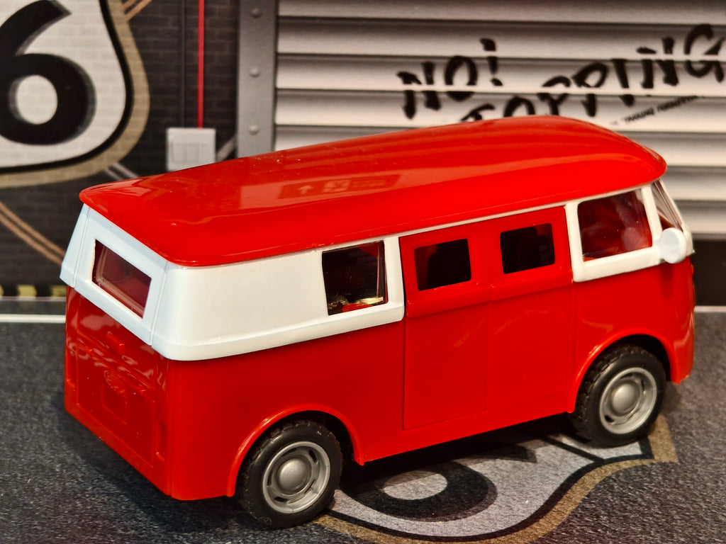 Volkswagen Kombi Van 1:36 Scale with Light and Sound Box Piece