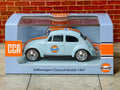 CCA Official Licensed Volkswagen Beetle 1967 Gulf Edition Premium Acrylic box 1:54 Scale
