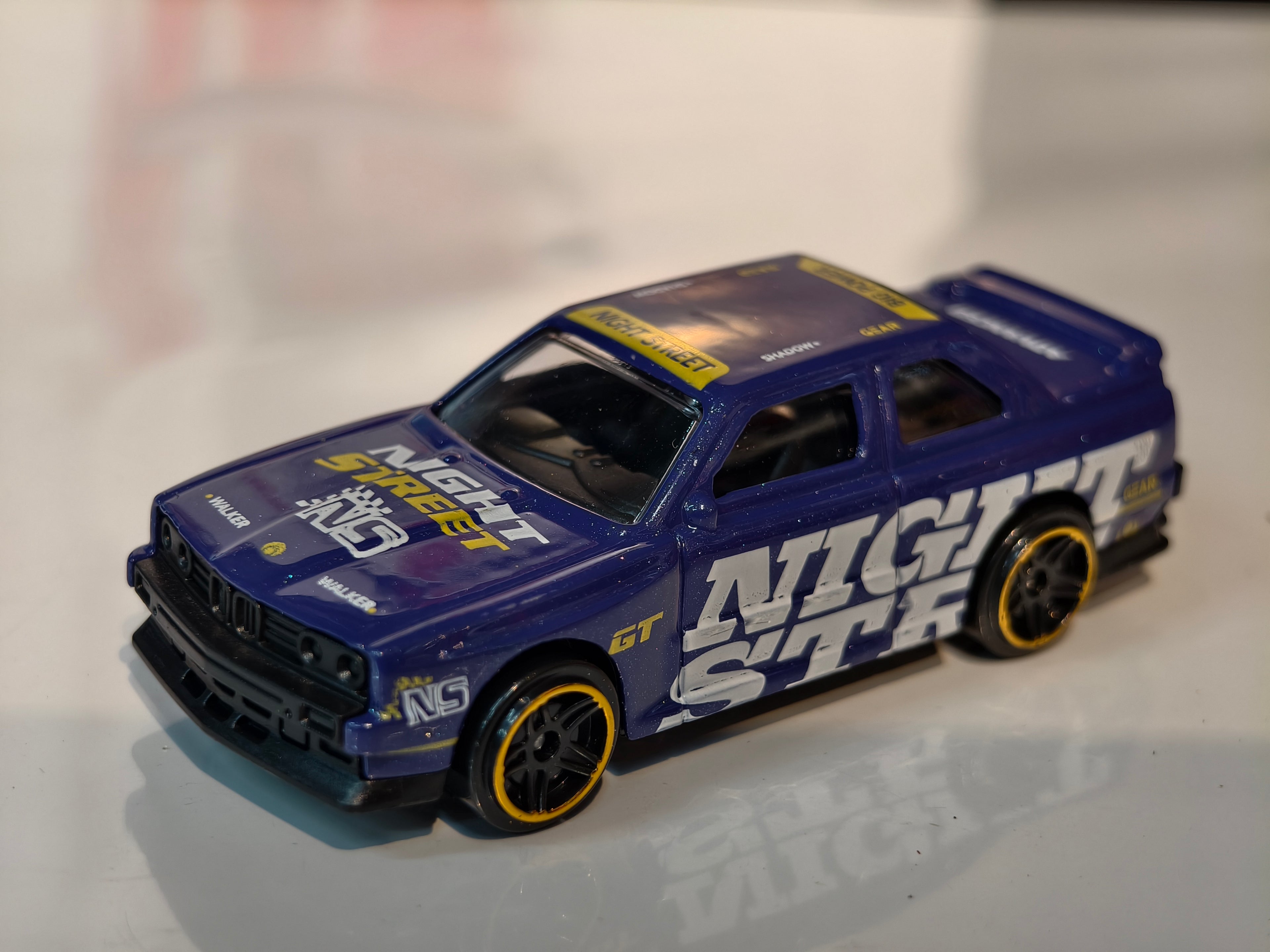BMW E30 1:64 Scale in Acrylic Box