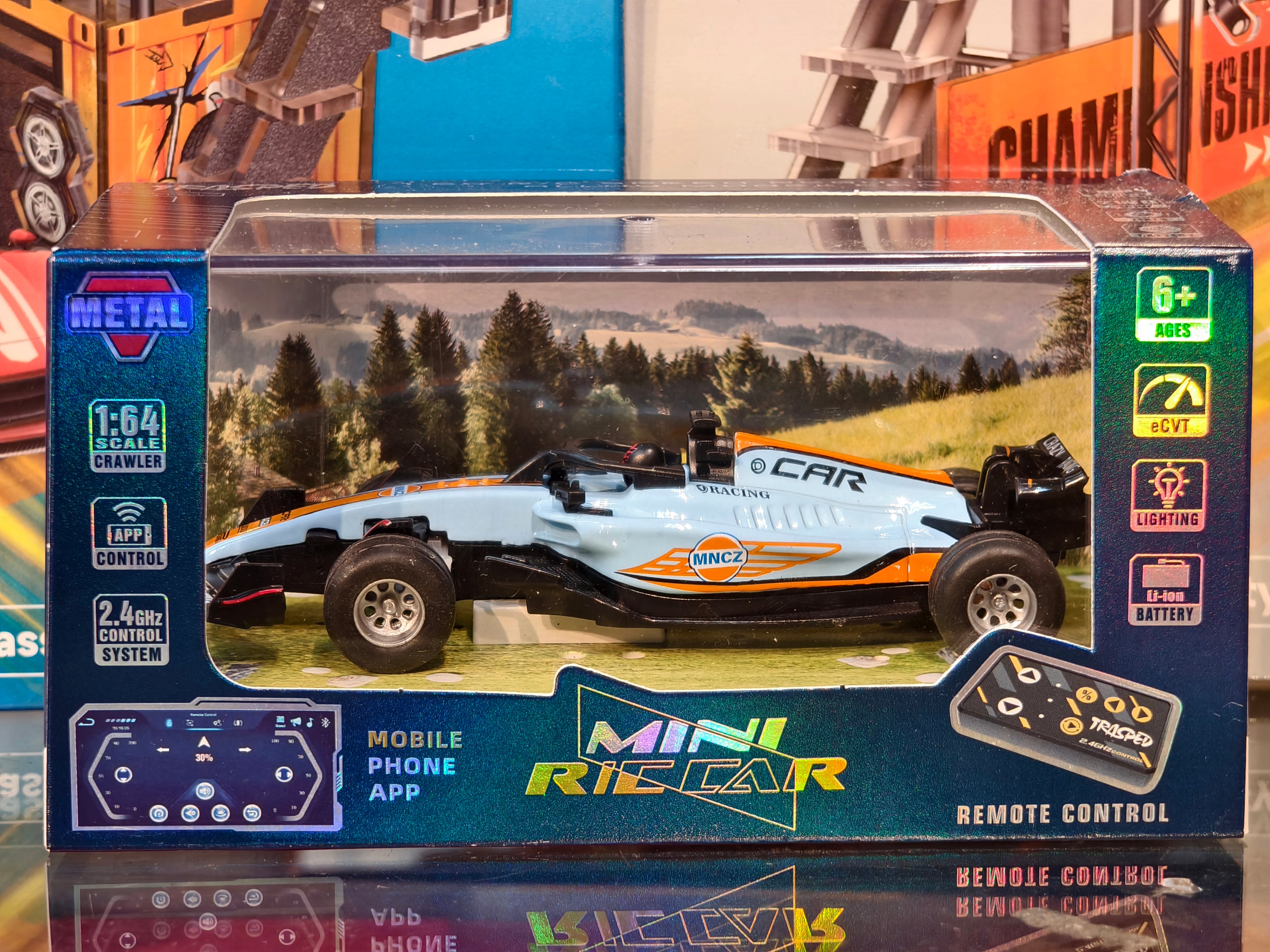 TRASPED Minir RC F1 1:64 Diecast RC Cars