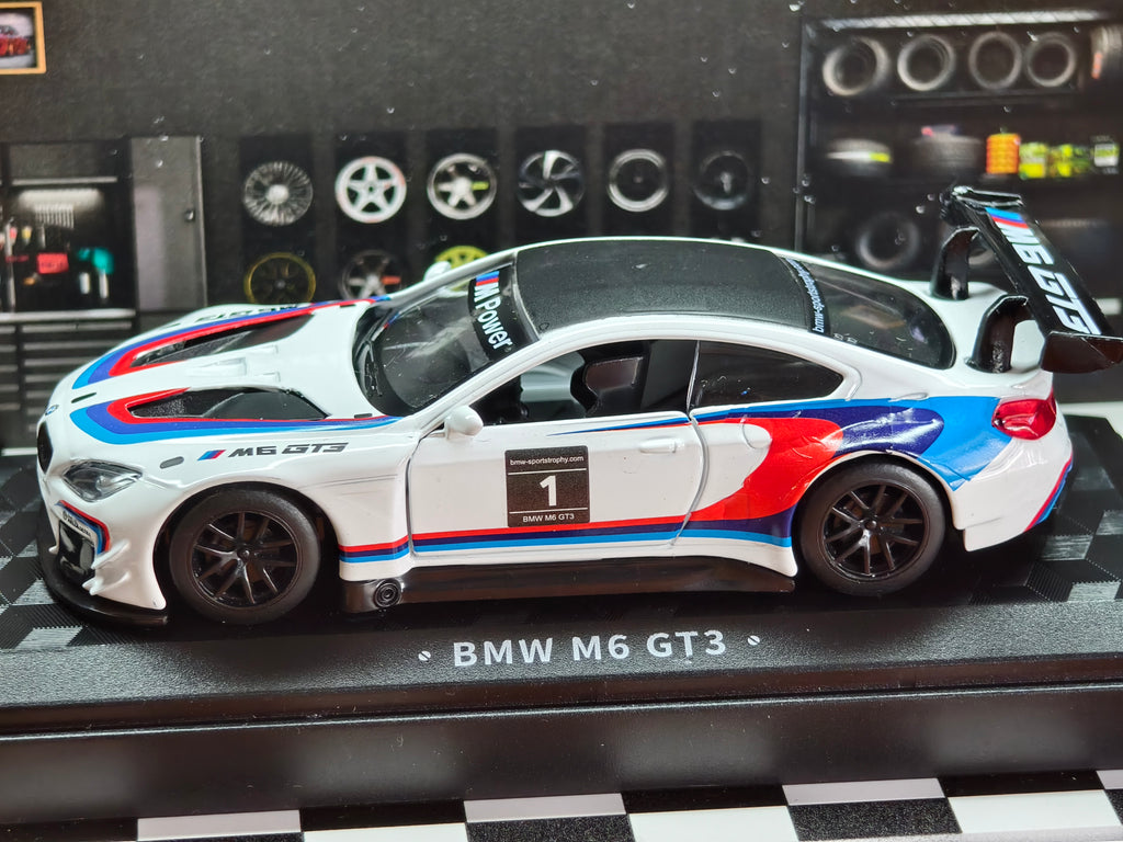 CCA Official Licensed BMW M6 GT3 1:44 Scale in Acrylic Box