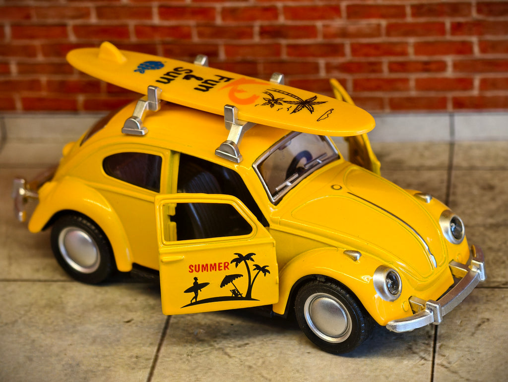 Volkswagen Beetle Beach Theme with Roof Rack