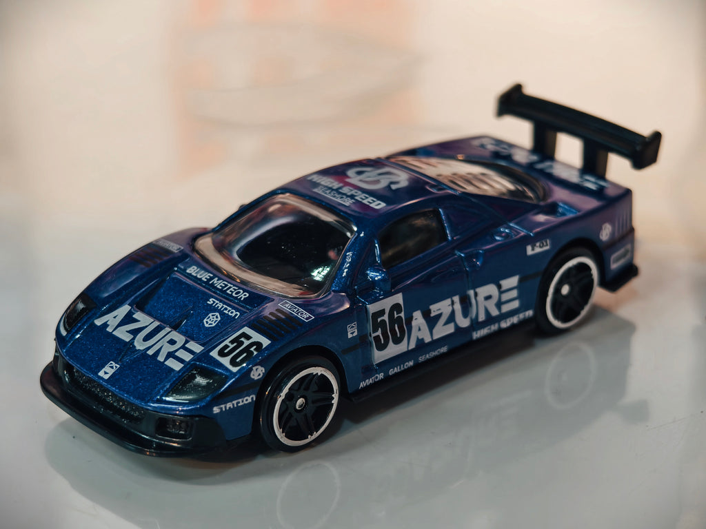 Ferrari F40 LM 1:64 Scale in Acrylic Box