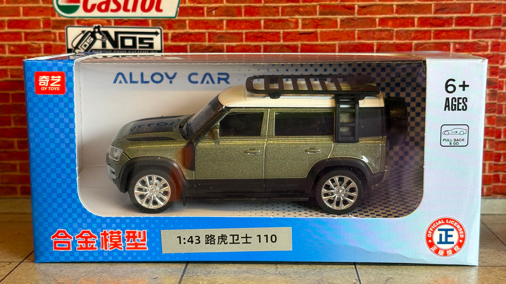 QY Official Licensed Land Rover Defender 110  1:43 Scale Premium Detailing