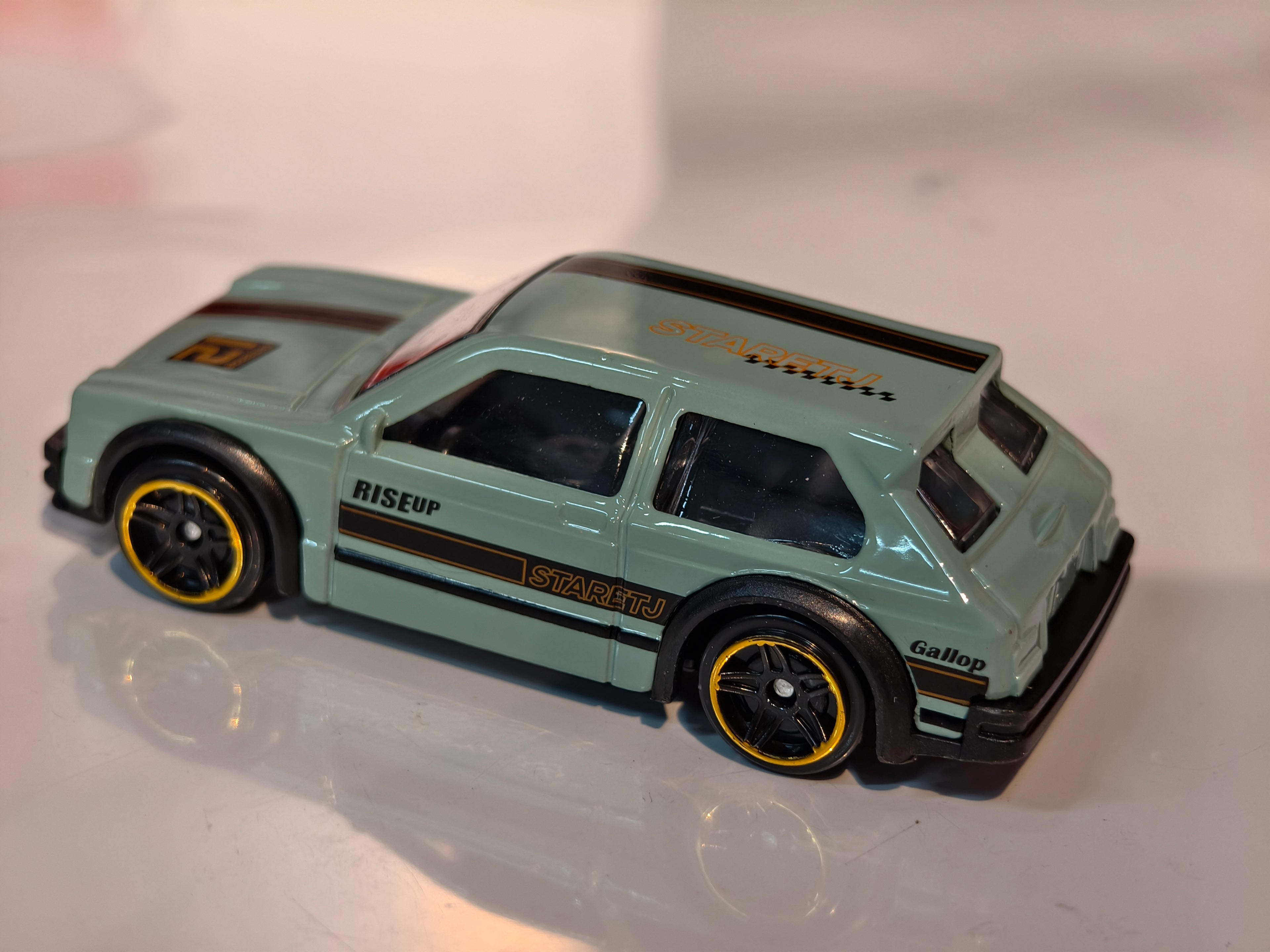 Volkswagen Golf MK1 1:64 Scale in Acrylic Box
