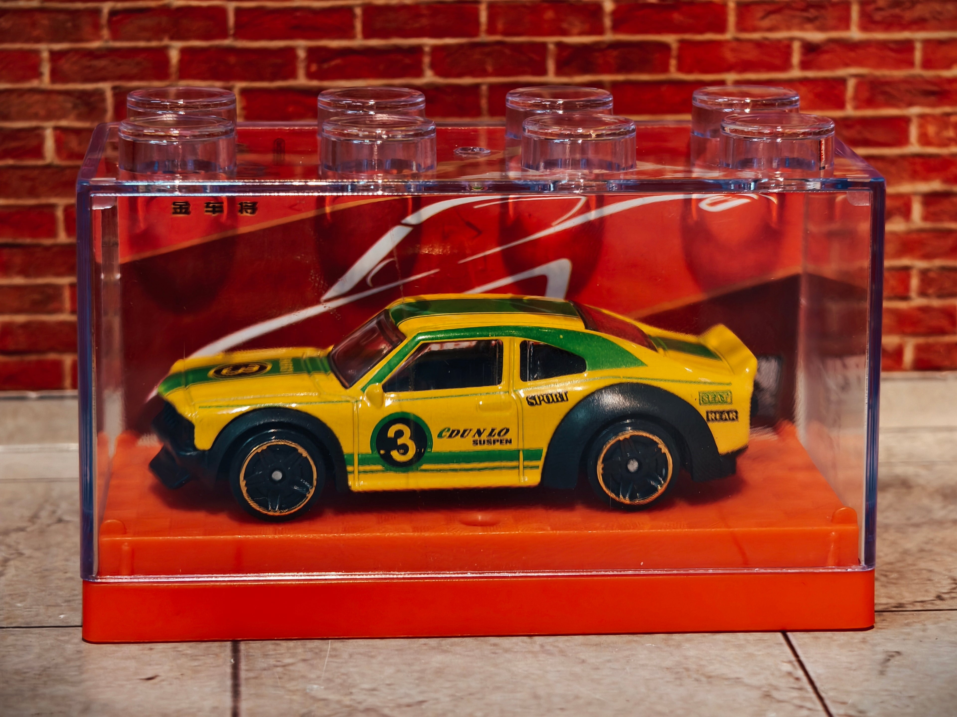 Mazda Savanna RX-3 1:64 in Acrylic Box