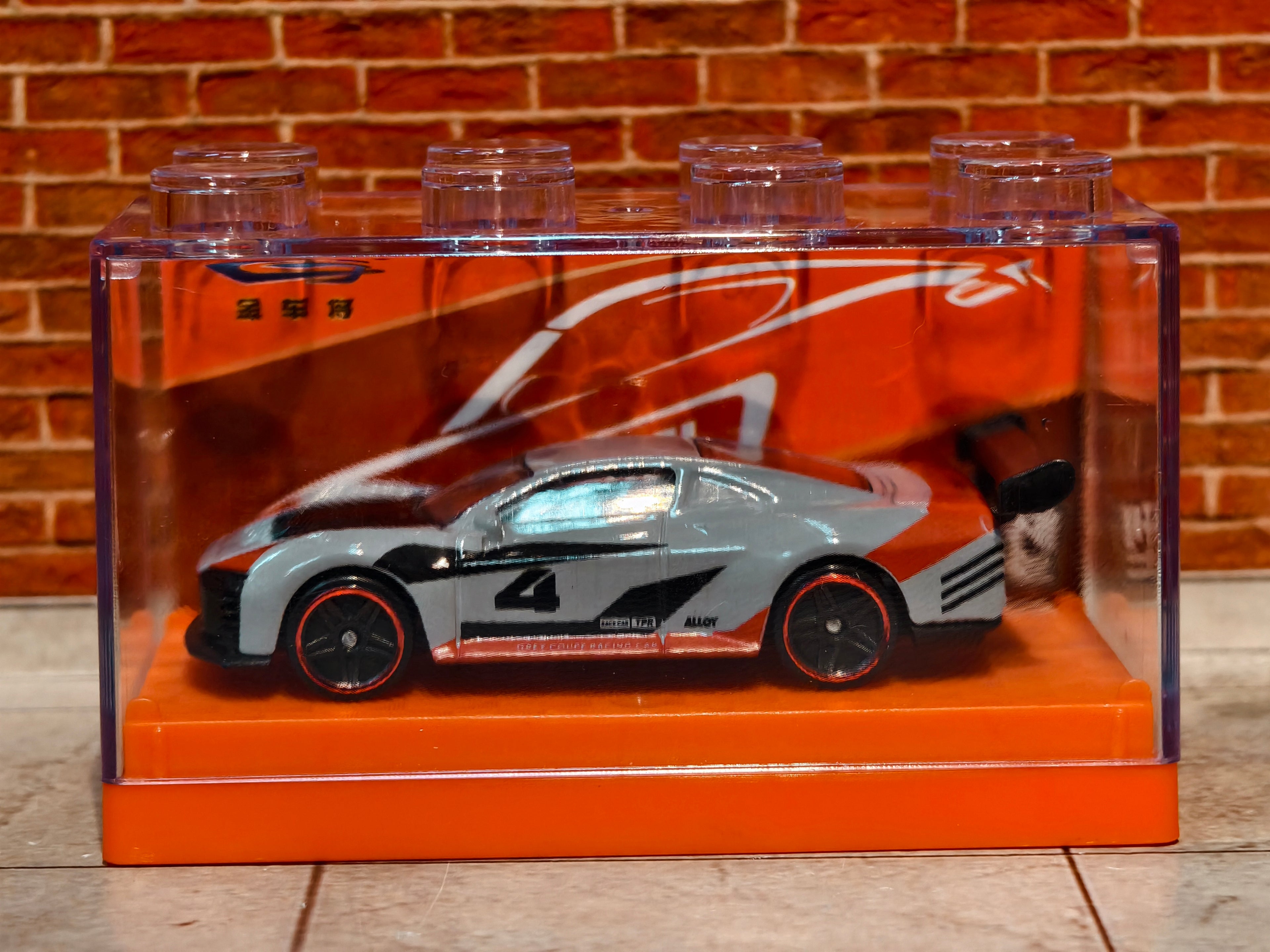 Audi R8 LMS 1:64 Scale in Acrylic Box