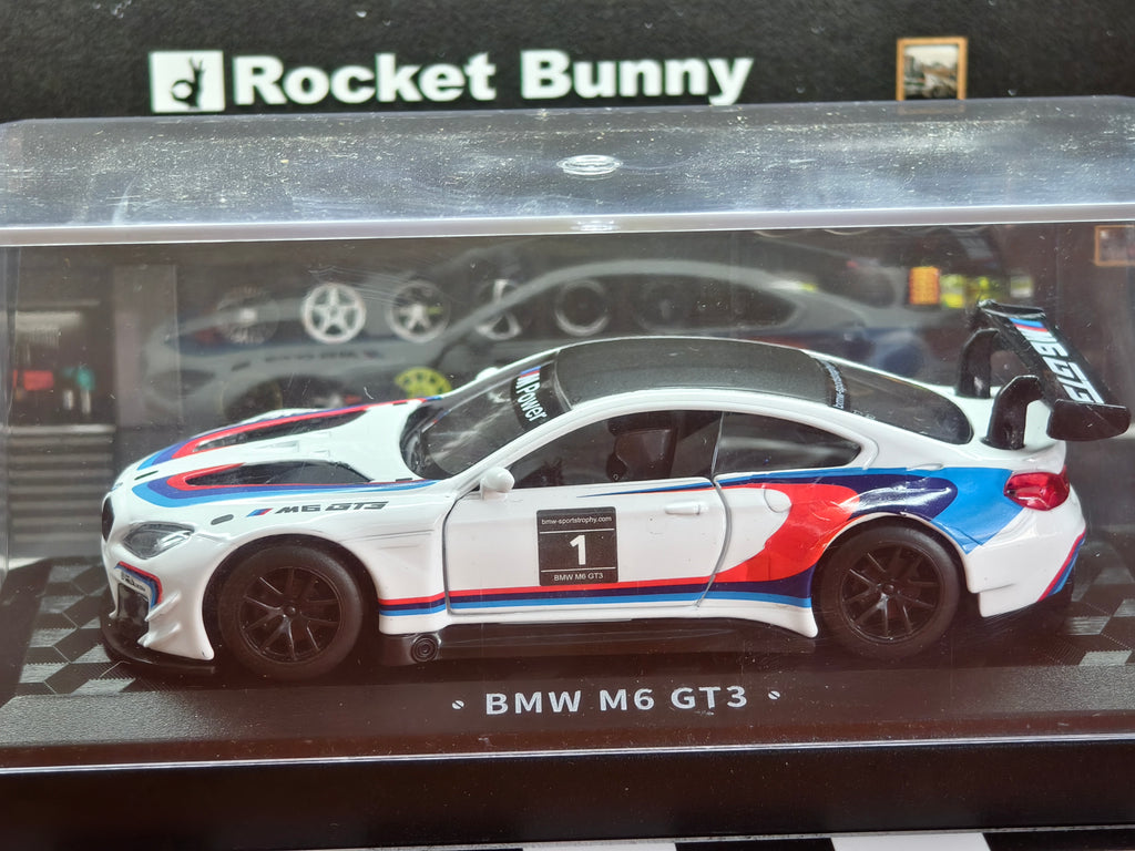 CCA Official Licensed BMW M6 GT3 1:44 Scale in Acrylic Box
