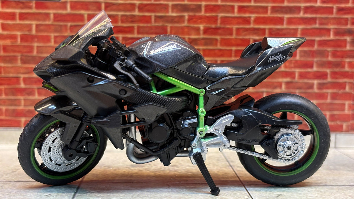 MSZ Official Licensed Ninja H2R 1:18 Scale Premium Detailing
