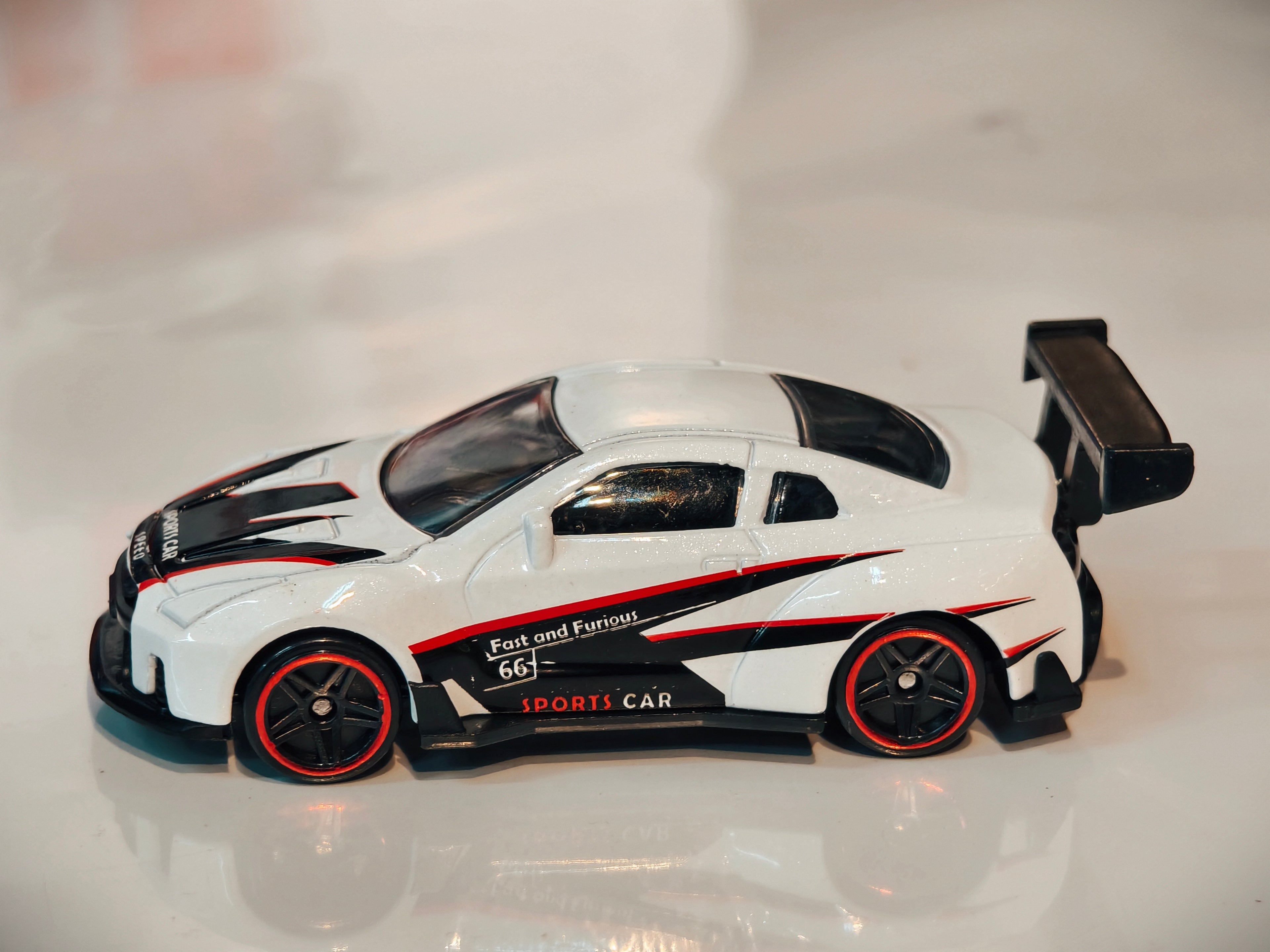 Nissan GTR R35 1:64 Scale in Acrylic Box