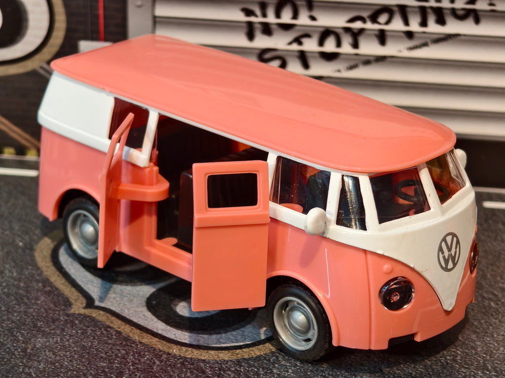 Volkswagen Kombi Van 1:36 Scale with Light and Sound Box Piece