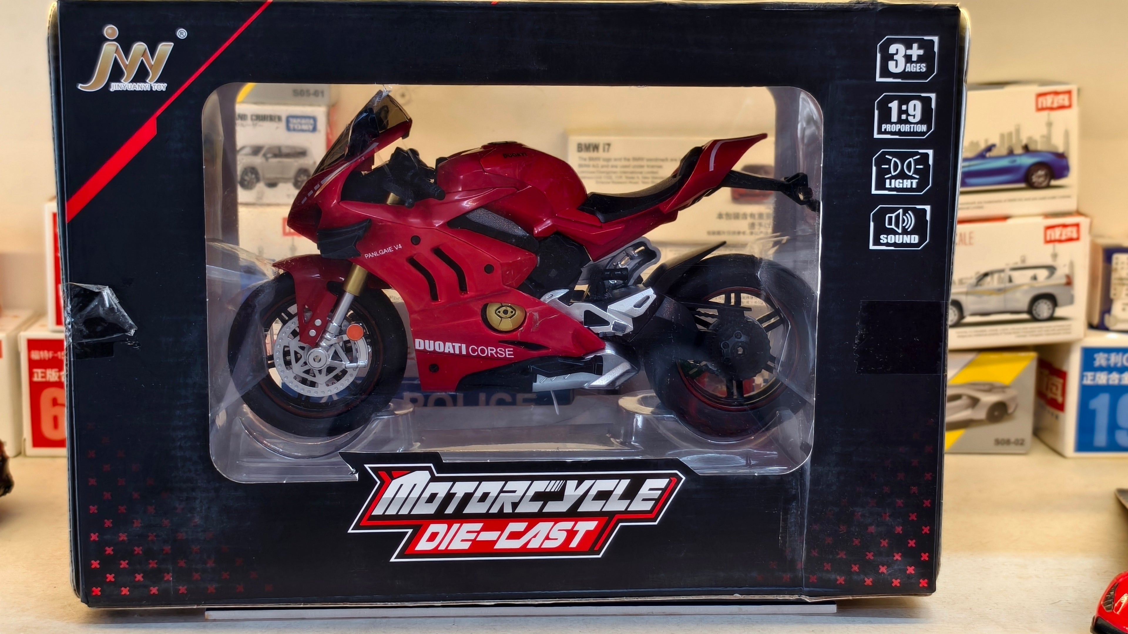 Ducati Panigale V4 S Corse 1:9 Scale