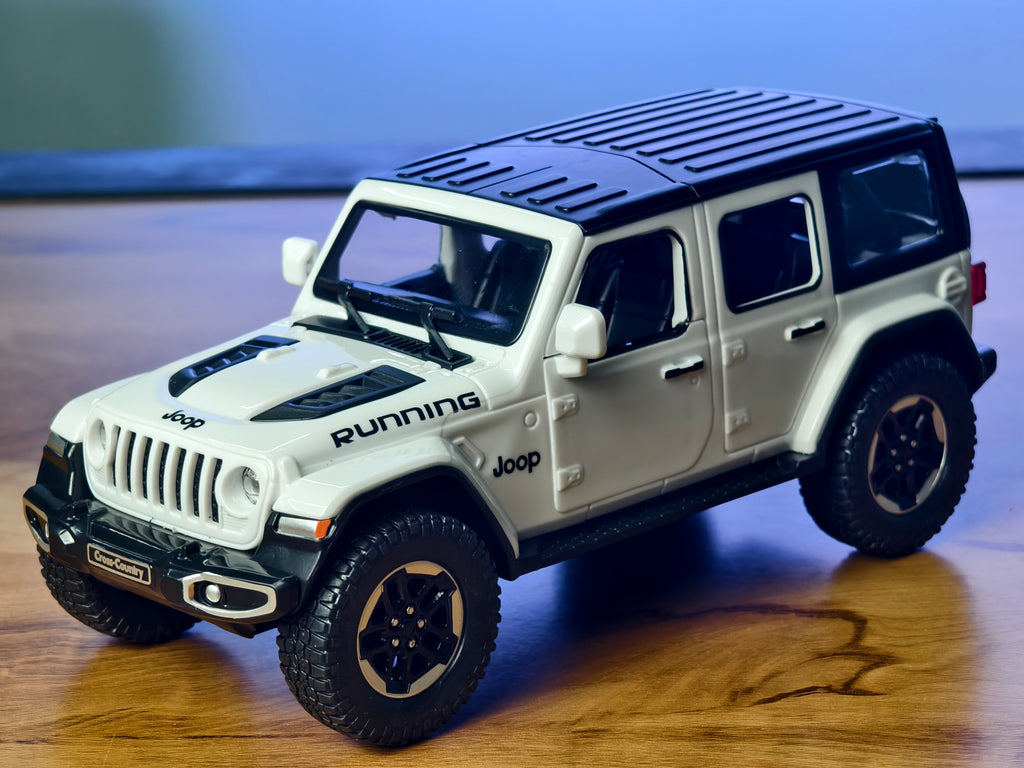 Jeep Wrangler Rubicon 1:24 Scale ABS Material Premium Detailing