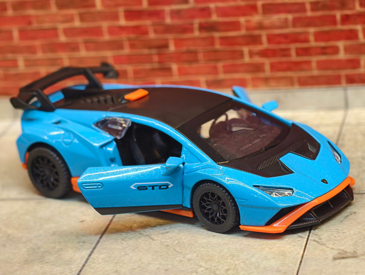 MSZ Official Licensed Lamborghini Huracan STO 1:40 Scale Premium Detailing