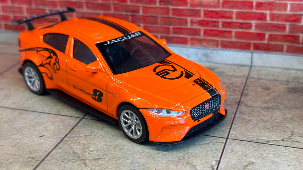 QY Official Licensed Jaguar XE SV Project 8 1:43 Scale Premium Detailing