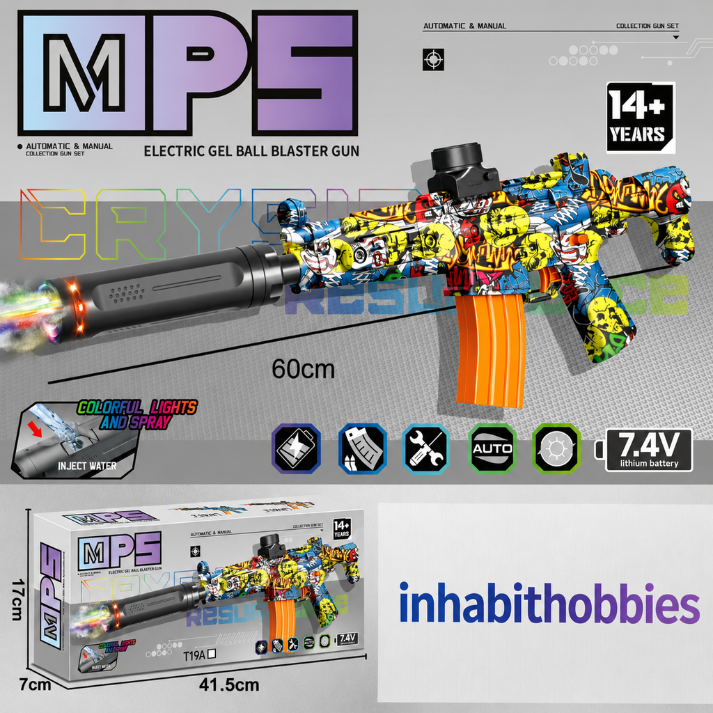 Gel Blaster 7.4 V Gun With Smoke and Light