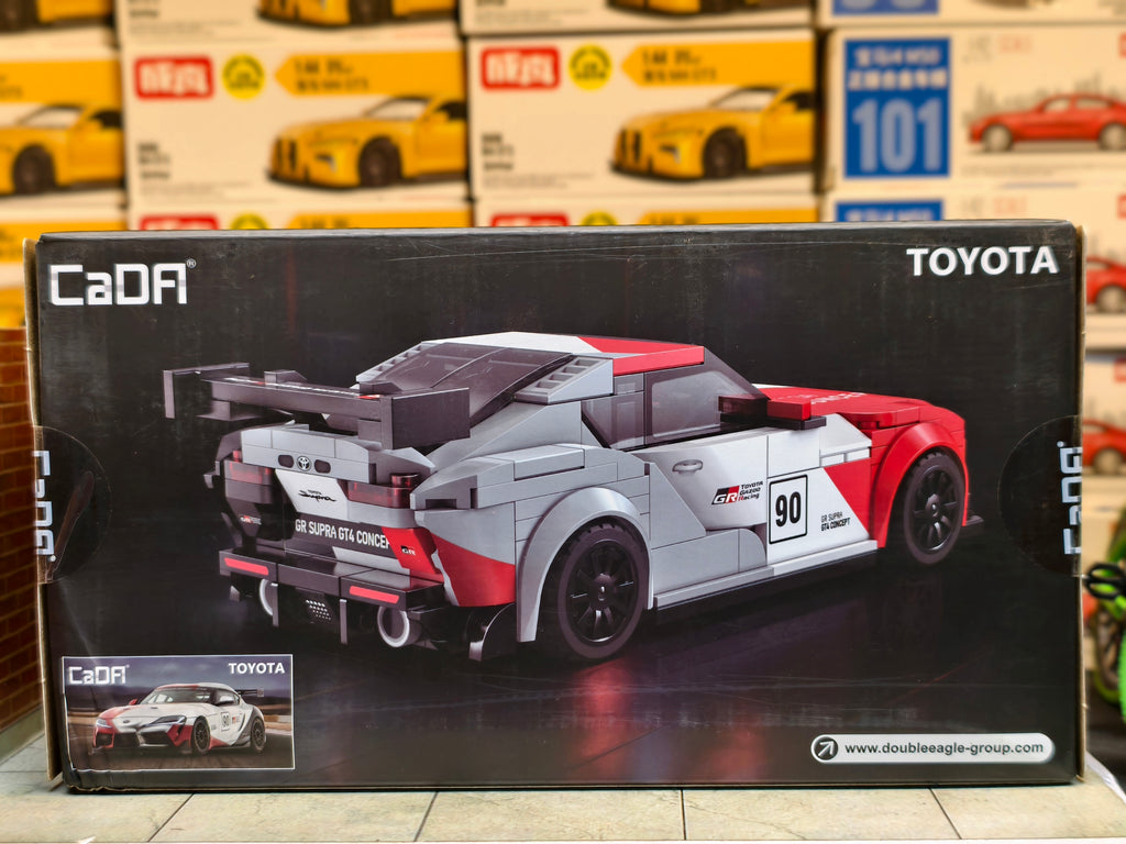 CaDA C55041W Official Licensed Toyota GR Supra GT4 1:24 scale building block set