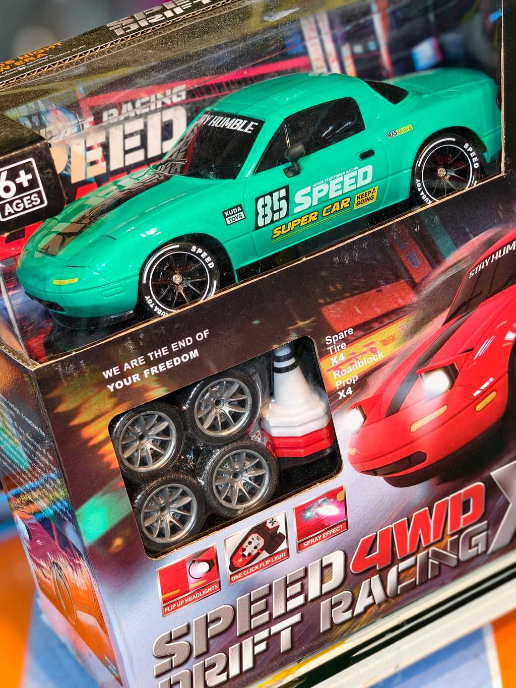 Retro Pop-Up Legends Drift RC Cars 1:16 Scale
