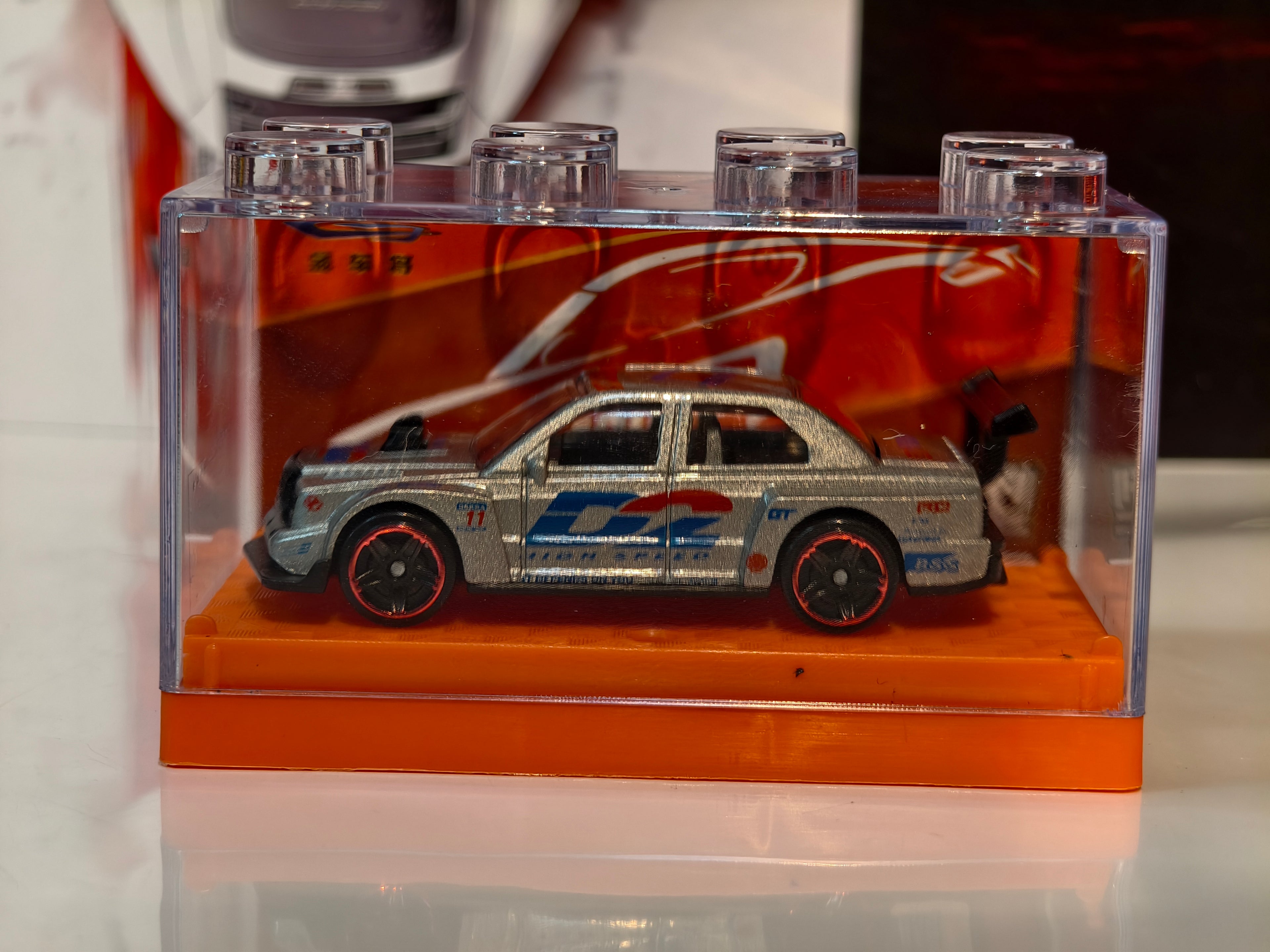 Mercedes Benz C Class W202 1:64 Scale in Acrylic Box