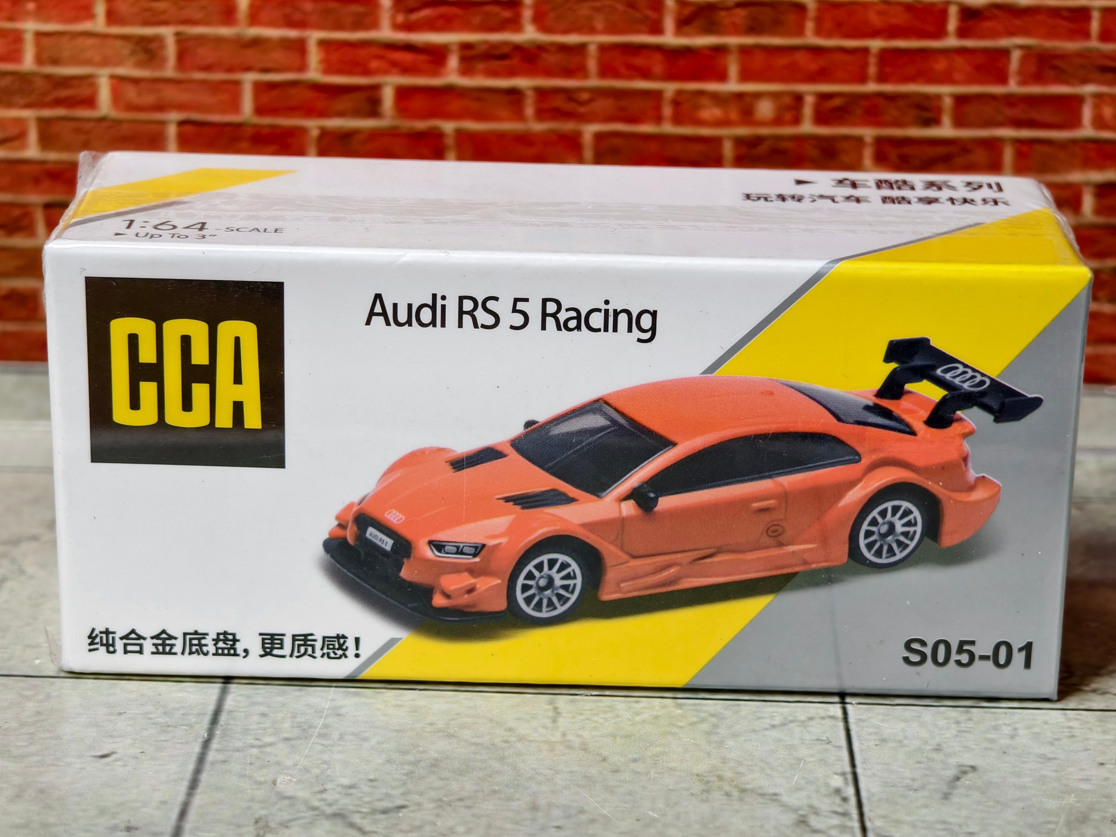 CCA Official Licensed Audi RS5 Racing 1:64 Scale Box Piece