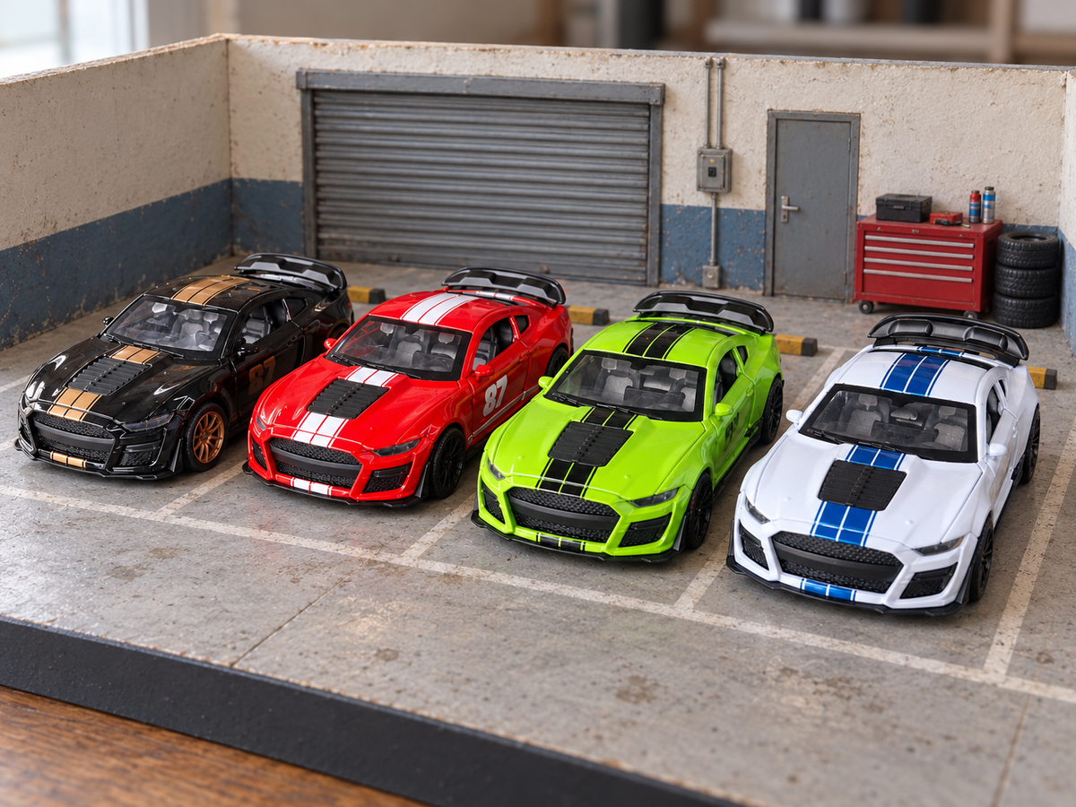 Ford Mustang Shelby GT500 1:36 Scale Premium Detailing