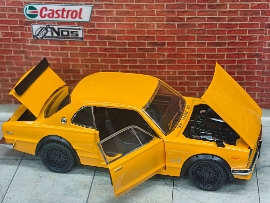 Nissan Skyline GT-R 1969 Model 1:22 Scale Premium Detailing
