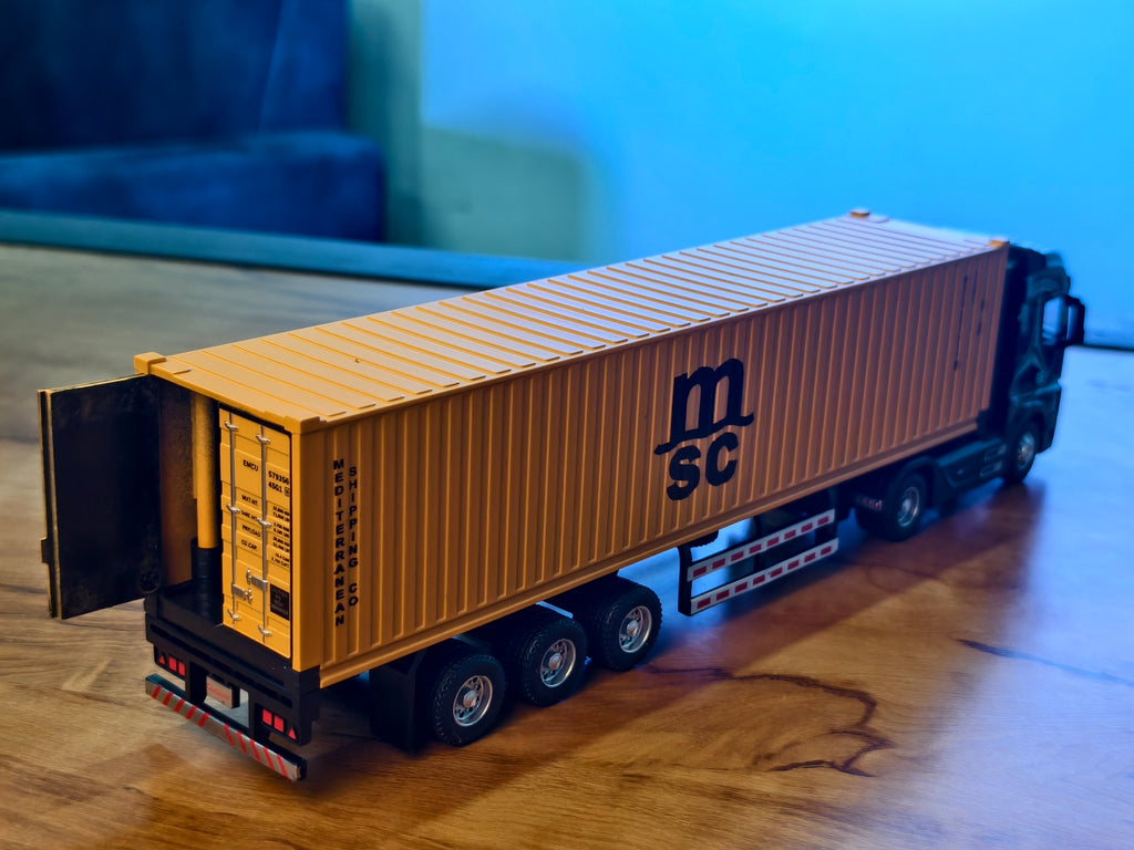 Mercedes-Benz Actros container truck (tractor-trailer) 1:50 Scale Big Size