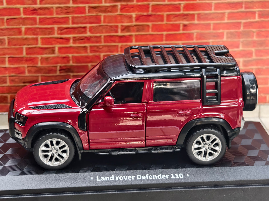 CCA Official Licensed Land Rover Defender 110 1:43 Scale Premium Detailing